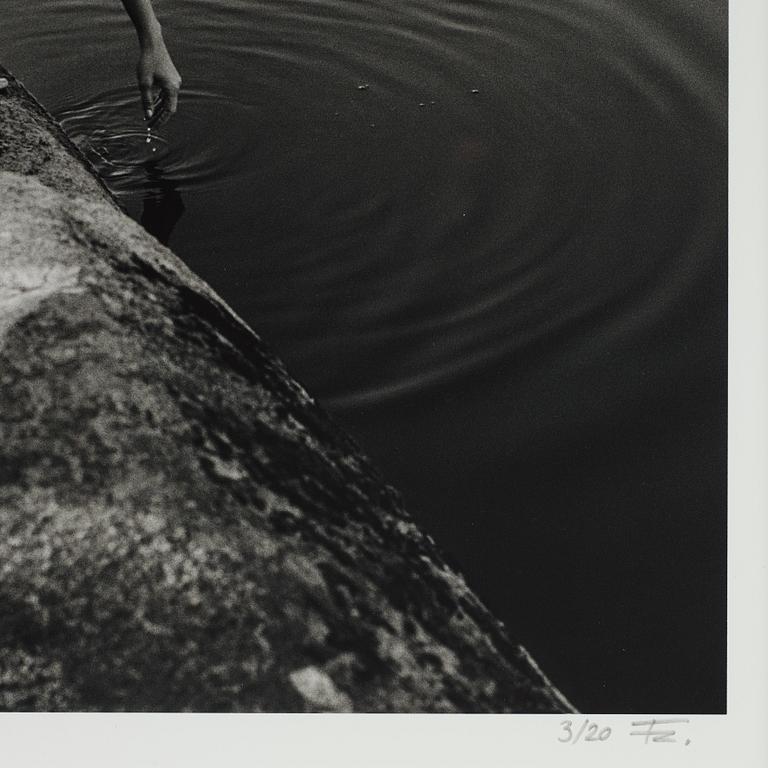 Tobias Regell, photograph signed and numbered 3/20.