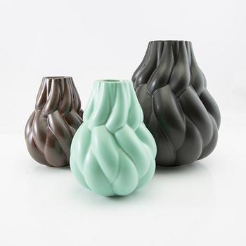 Lisa Hilland, Vases 3 pcs "Eda" for Mylhta 2000s.