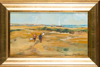 Olli Joki, oil on canvas, signed and unclearly dated.