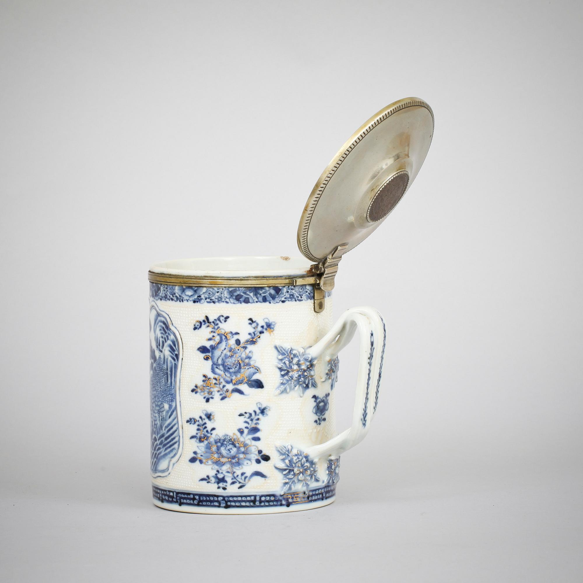 STOP, porslin, Kina, 1700-tal.