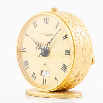 Jaeger-LeCoultre, "Linen Dial", bordsur/reseur, 46 mm.
