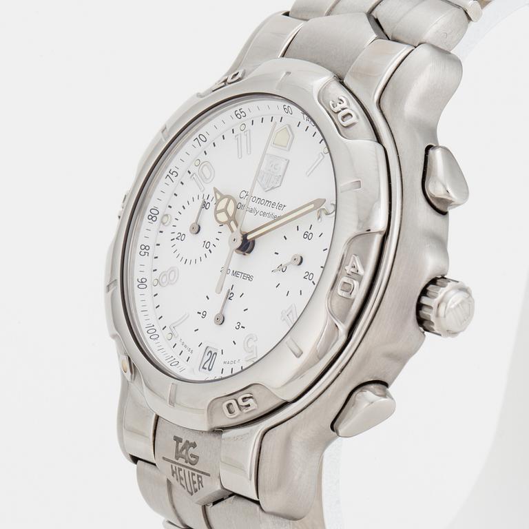 Tag Heuer, 6000 Chronometer, kronograf, wristwatch, 40mm.