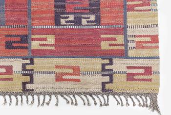 Märta Måås-Fjetterström, matta, "Röda Esset", rölakan, ca 339 x 225 cm, signerad AB MMF.