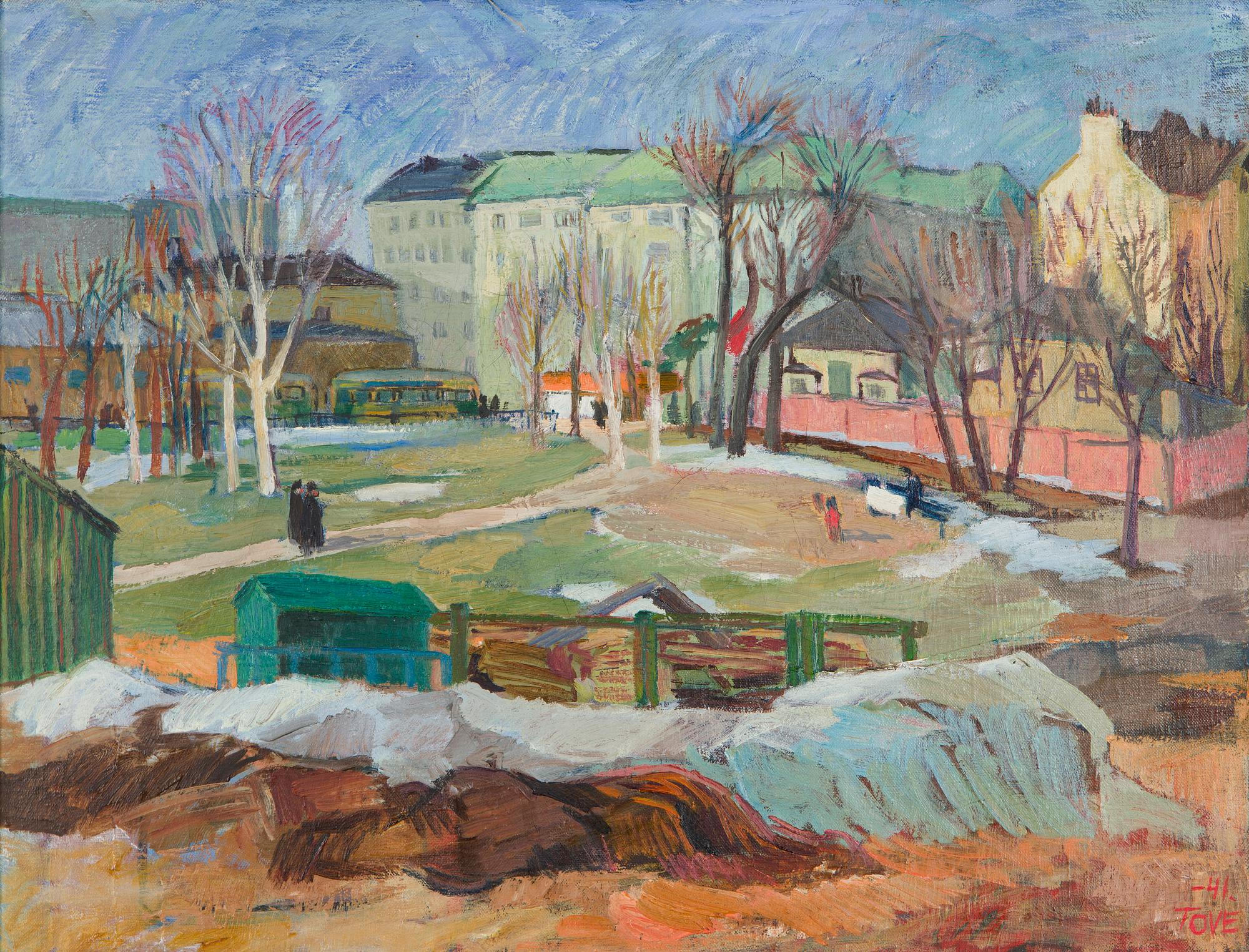 Tove Jansson, Utsikt från Tölöviken.