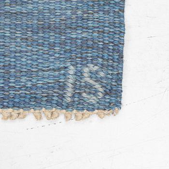 Ingegerd Silow, Rug, "Malmsjön" flat weave, signed IS, approx. 230 x 170 cm.