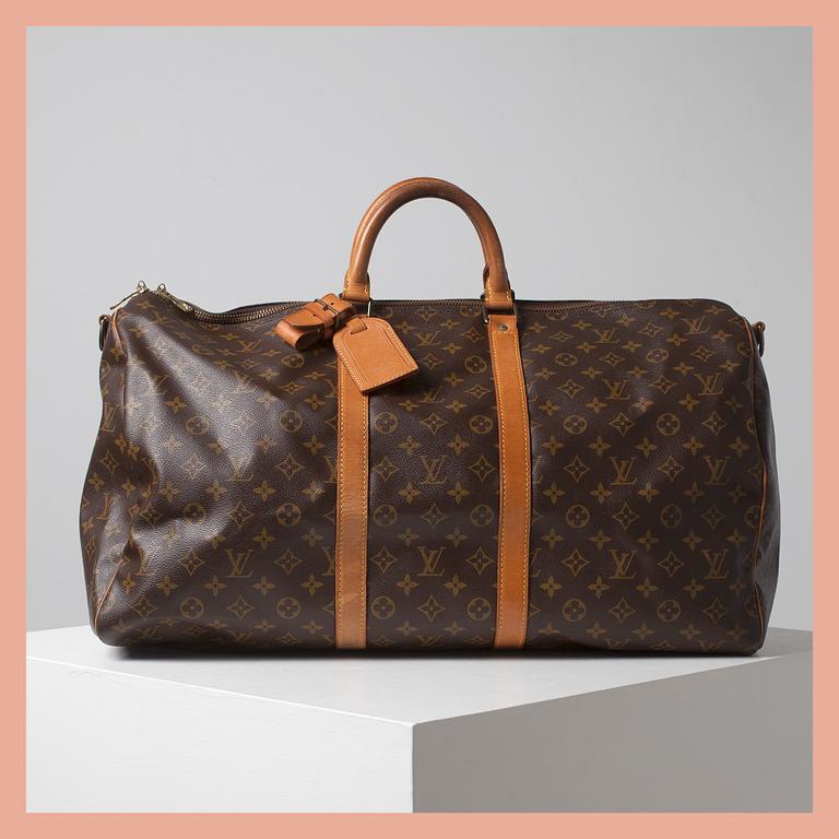 VÄSKA, "Bandouliére keepall 55", Louis Vuitton, 1989.