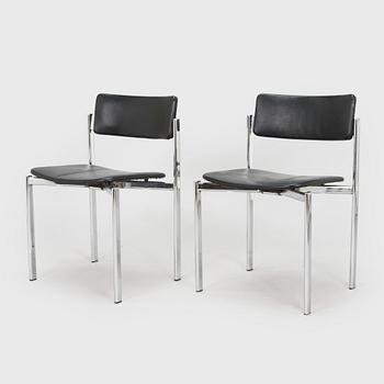 Ilmari Tapiovaara, A set of 6 chairs "Kiki" for Asko, Finland late 20th century.