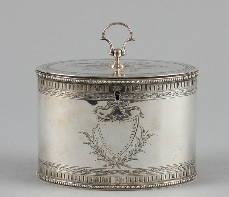 SOCKERSKRIN, silver, Charles Aldrige & Henry Green, London, England, 1782-83. 357 g.