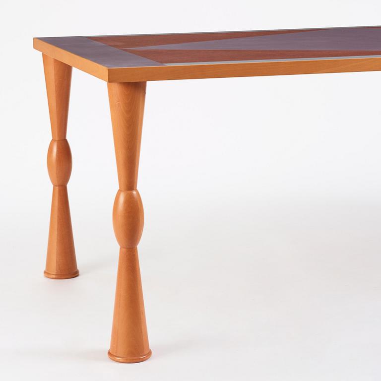 Ettore Sottsass, a "Filicudi" table, Zanotta, Italy, post 1992.