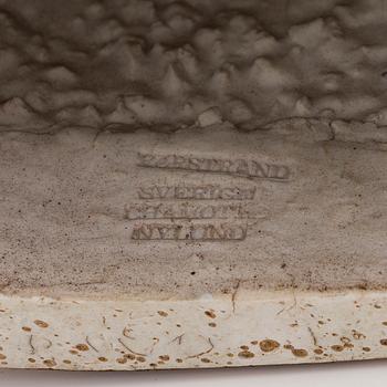 Gunnar Nylund, bordslampa, stengods, Rörstrand, 1900-talets andra hälft.