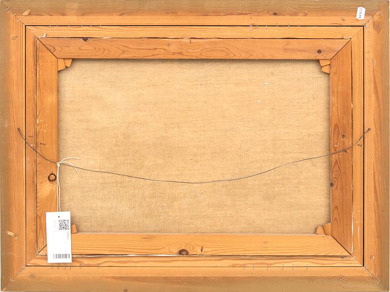 Henning Hougaard, olja på duk signerad.