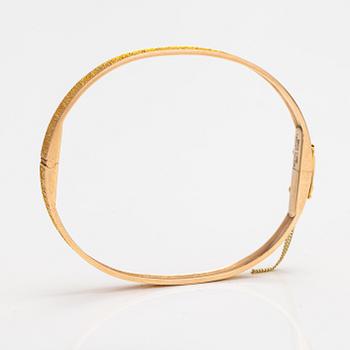 Björn Weckström, "Lapinranne", a 14K gold bracelet. Lapponia 1973.