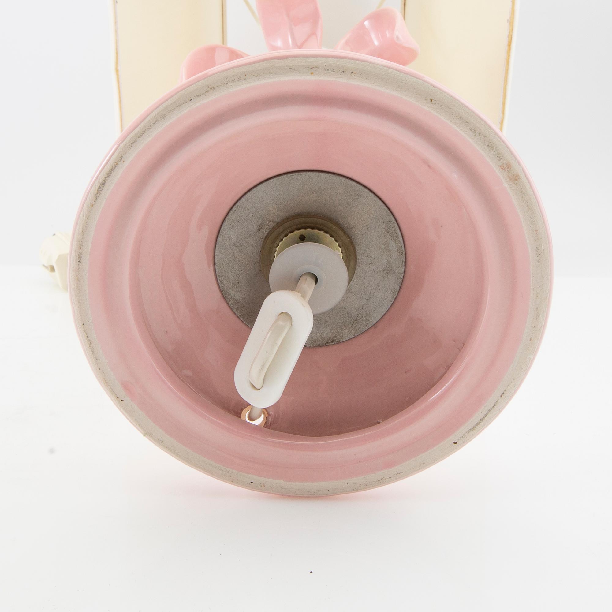 Table lamps, a pair, late 20th century.