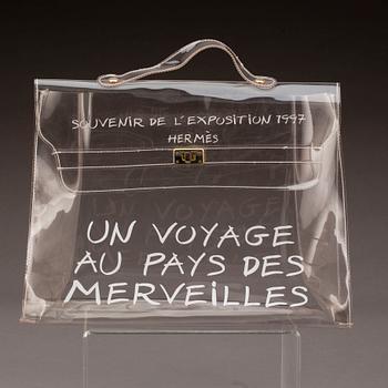 VÄSKA,"Plastic Kelly", Hermès.