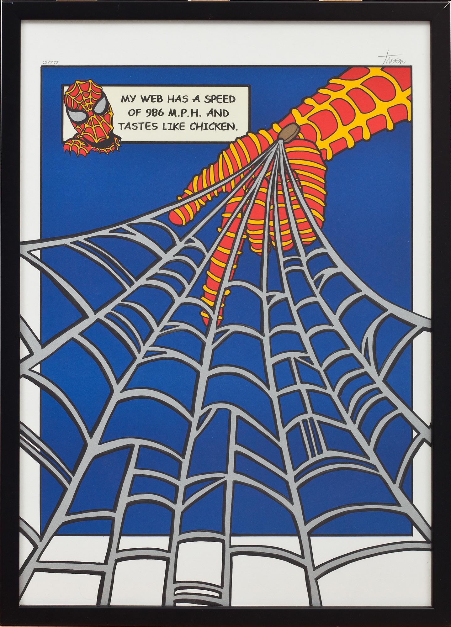 PETTER THOEN, färglitografi. Signerad och numrerad 62/275.