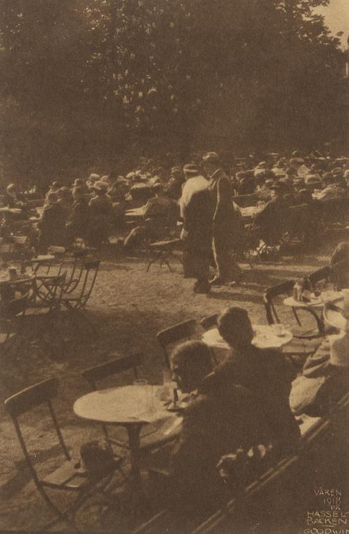 Henry B. Goodwin, photogravure, signed, 1918.