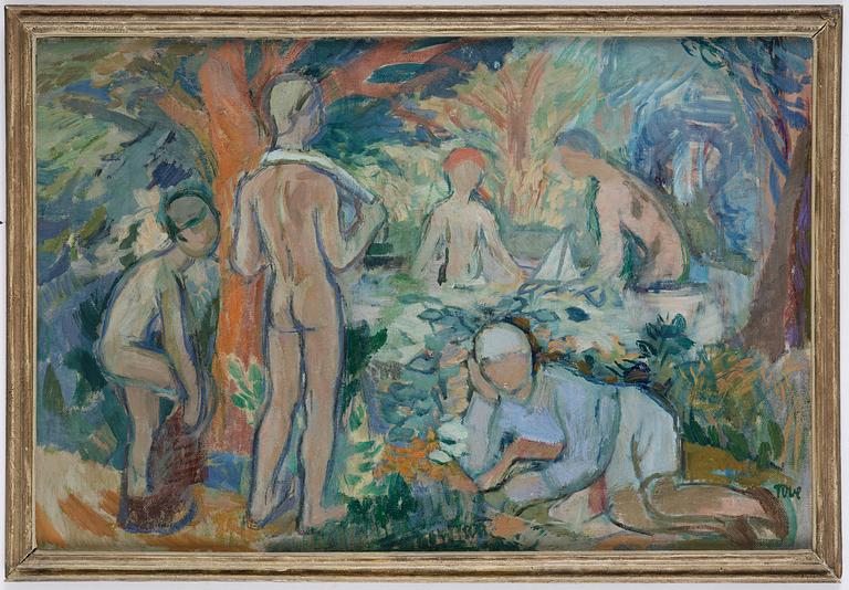 Tove Jansson, Badande pojkar.