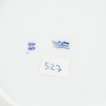 A 'Blue Fluted Plain' porcelain deep dish, Royal Copenhagen, 1885-90".