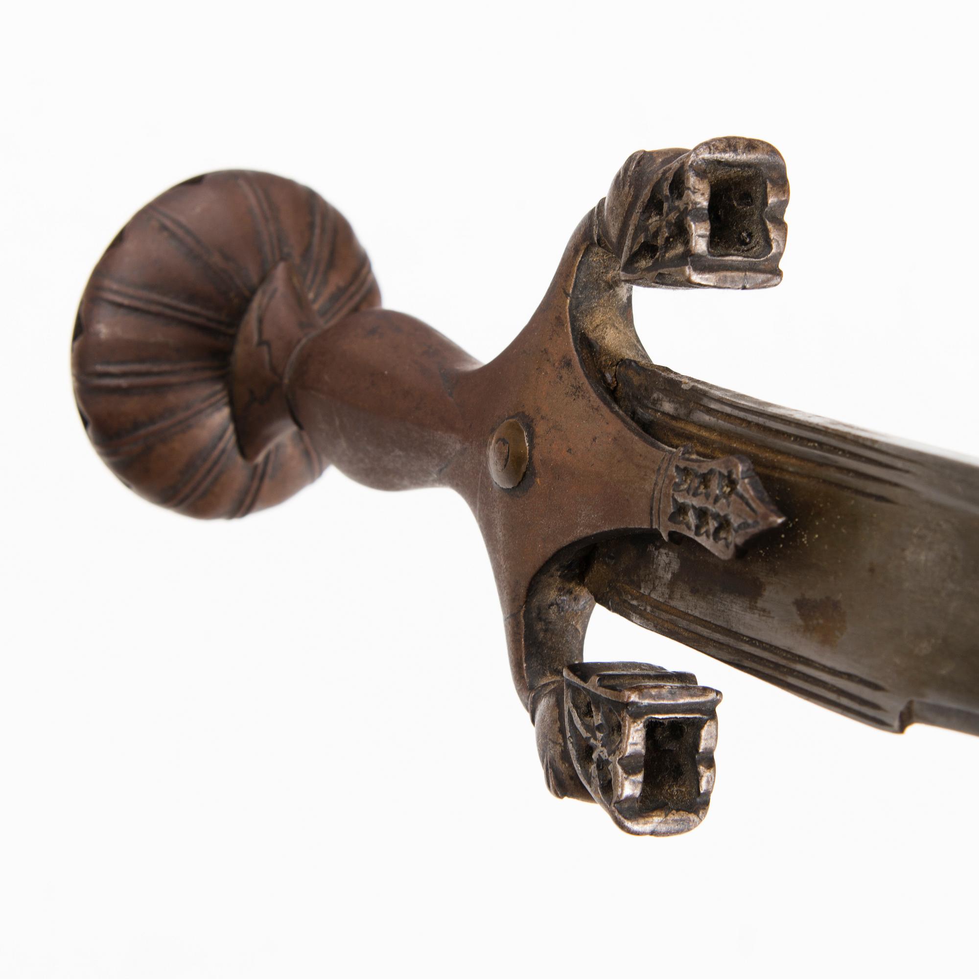 An Afghan Pulwar sword, late 19th/early 20th Century.