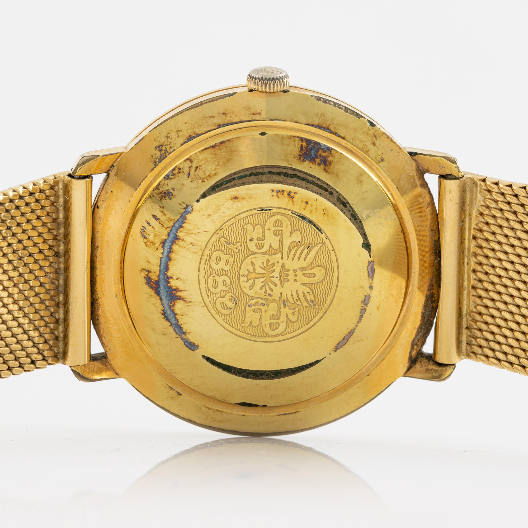 Bucherer, armbandsur, 34 mm.