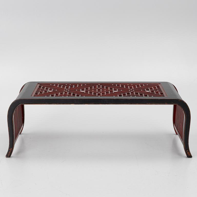 Coffee table, China.