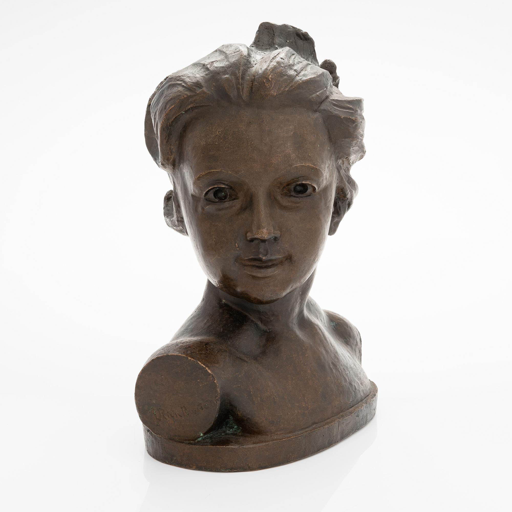 Väinö Richard Rautalin, Head of a child.