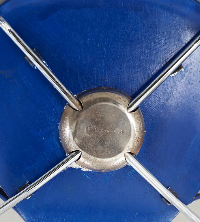 STOL, "Sjuan", Arne Jacobsen, Fritz Hansen, formgiven 1955.