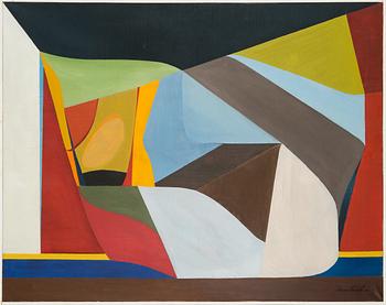 Hannu Rönkkönen, oil on canvas, signed and dated -70.