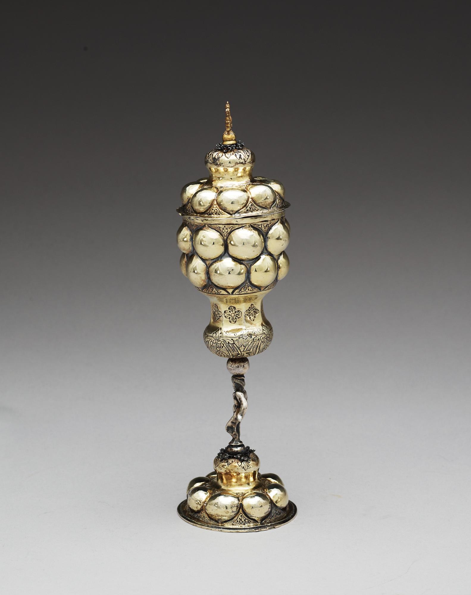 POKAL med lock, icke identifierad mästare Moskva 1745.