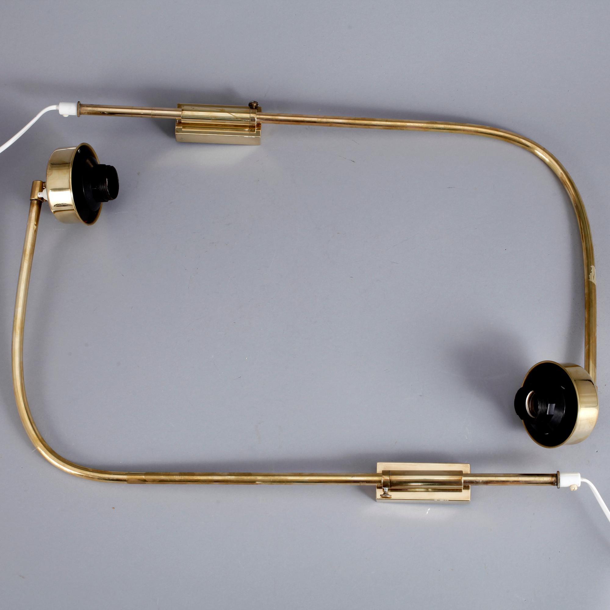 VÄGGLAMPOR, 2 st, modell 2484, Josef Frank, Firma Svenskt Tenn.