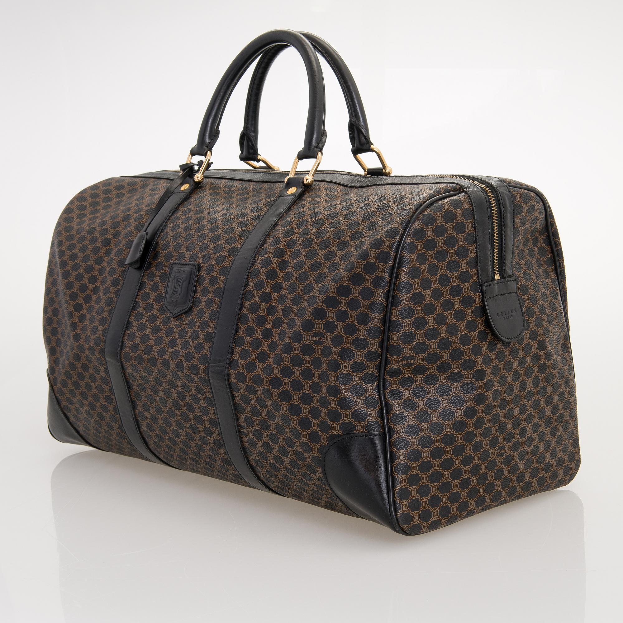 CÉLINE, Macadam Duffel Bag.
