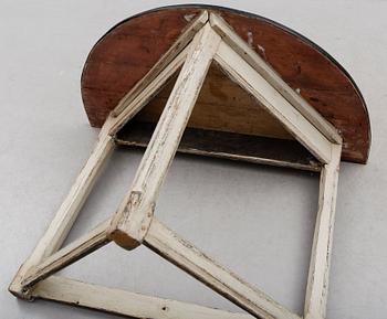 VÄGGBORD, barock, 1700-tal.