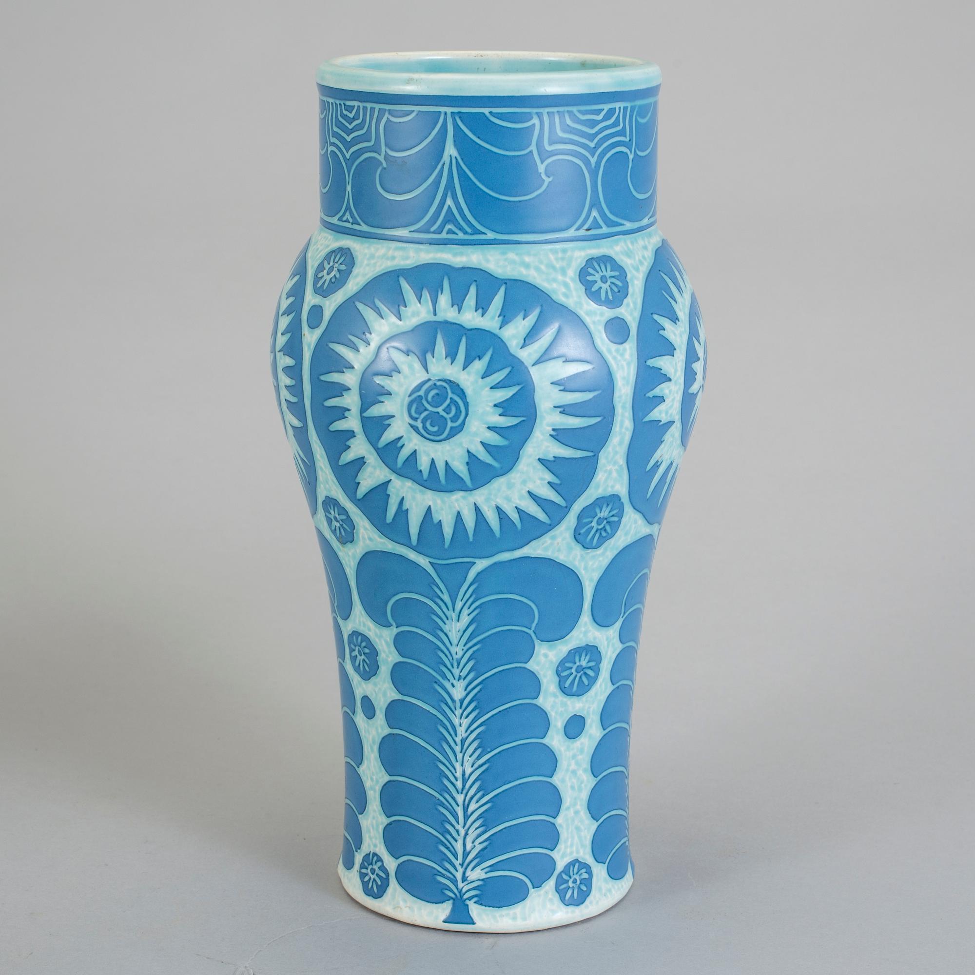 VAS, "Sgraffito", Josef Ekberg, Gustavsberg 1918.