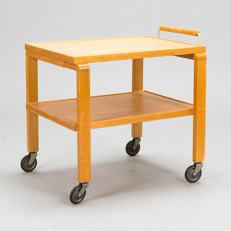 Alvar Aalto, a 1940's '99' tea trolley for O.Y. Huonekalu- ja Rakennustyötehdas A.B.