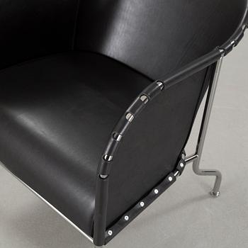 A "Bruno" armchair by Mats Theselius, Källemo, designed in 1997.