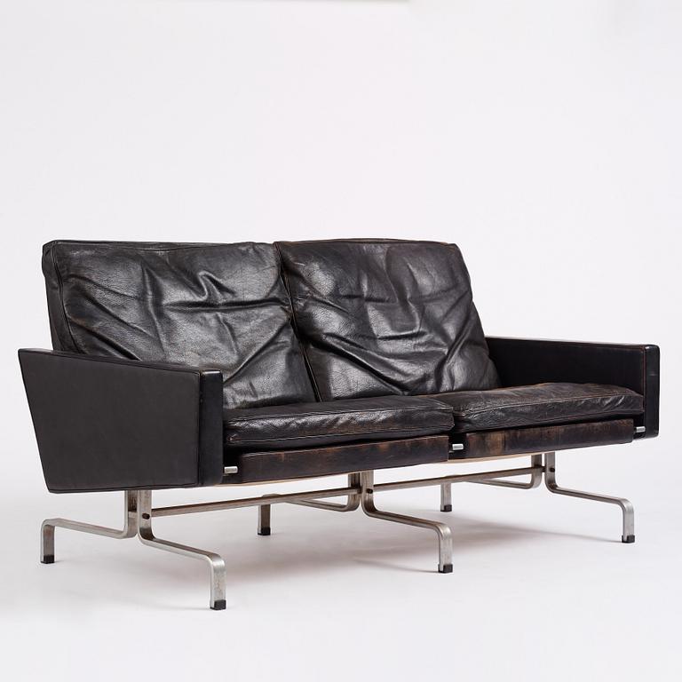 Poul Kjaerholm, a 'PK-31-2' sofa for E Kold Christensen, Denmark.