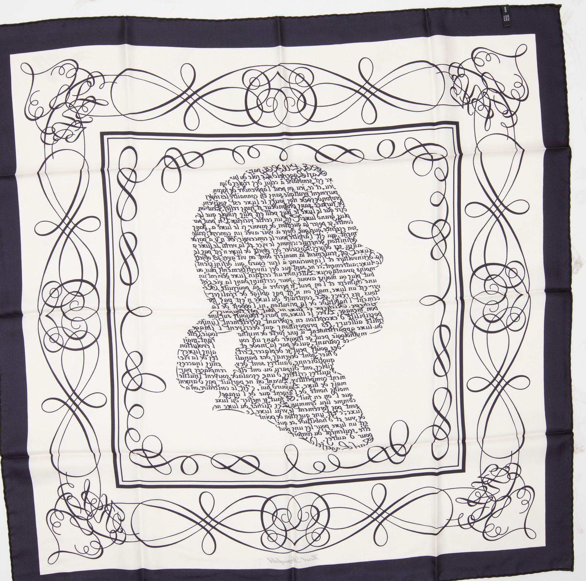 SCARF, Karl Lagerfeld.
