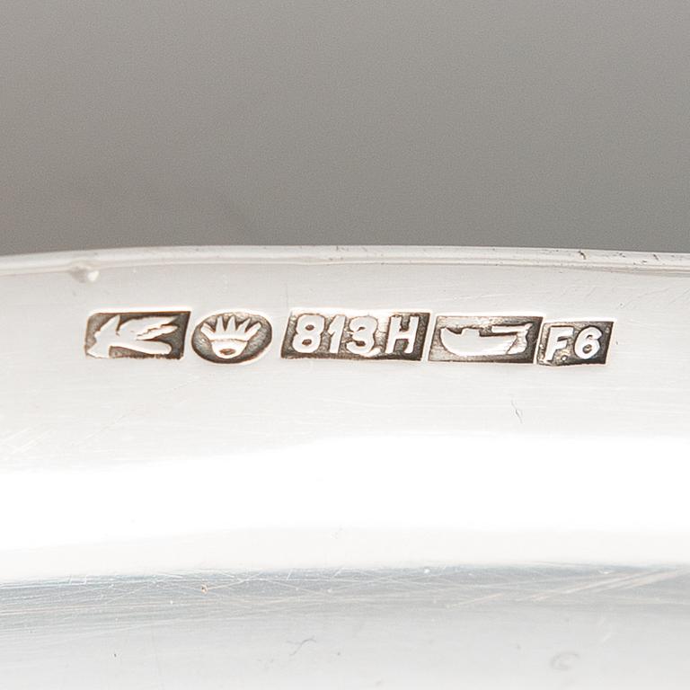 Koch & Bergfeld, praktfat, silver, Bremen, Tyskland, kring 1900.