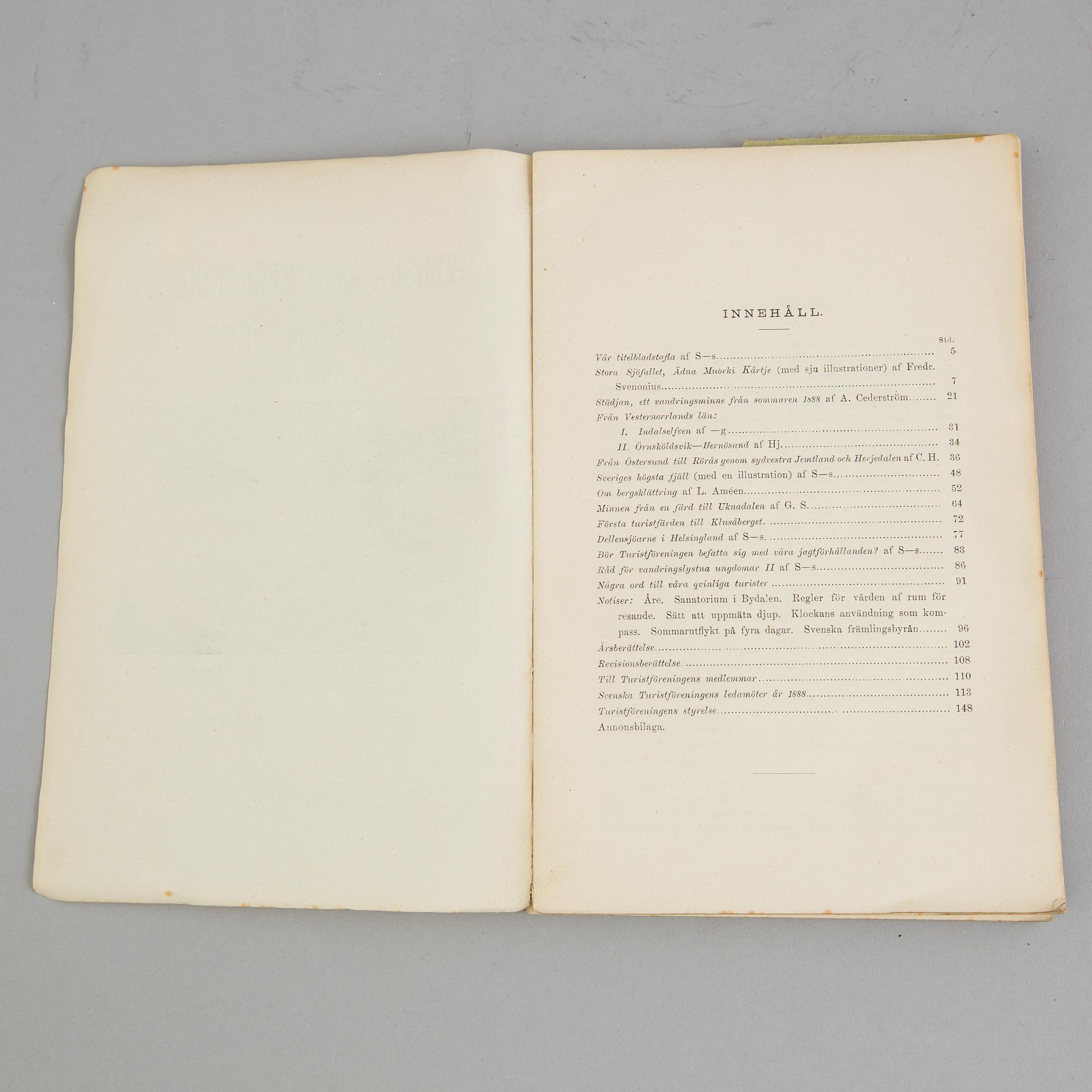 AUGUST STRINDBERG, böcker/dedikationsexemplar, 2 st, 1800-talets slut.