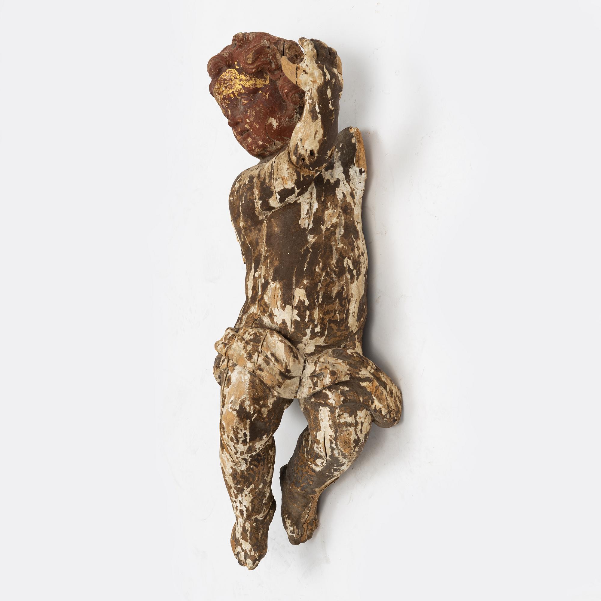 A southern European decorative sculpture, 18th Century.