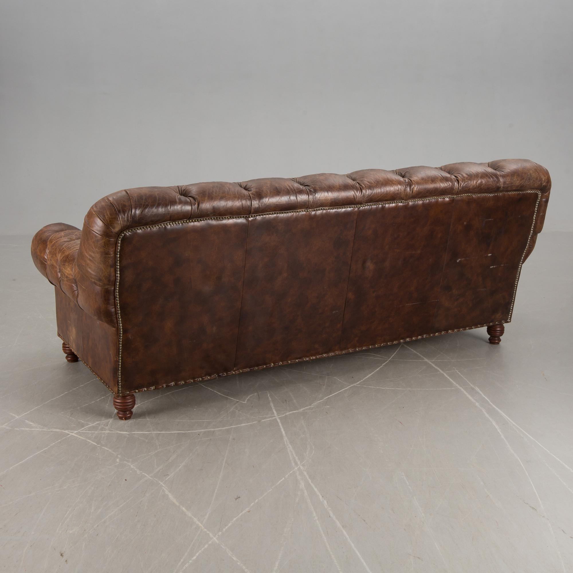 SOFFA, Chesterfield, 1900-tal.