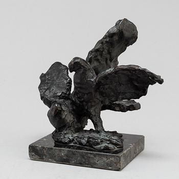 TORSTEN FRIDH, Sculpture. Bronze. Signed. Height 17 cm, length 18 cm.