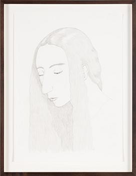 Emma Åkerman, pencil on paper, signed EÅ.