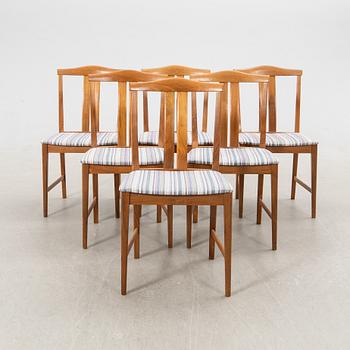 Chairs, 6 pcs, mid-20th century.