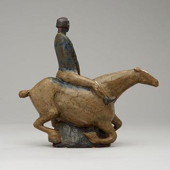 ÅKE HOLM, skulptur, Höganäs 1950-tal.