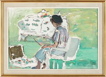 RUNE PERSON, olja på duk, sign.