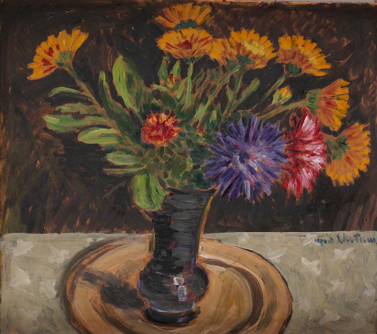 Alfred Ekstam, Blomsterstilleben.