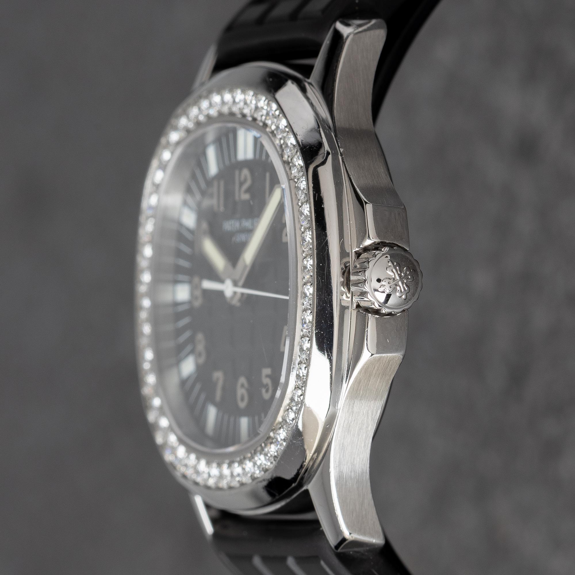 Patek Philippe, Aquanaut, "Diamond Bezel", ca 2007.