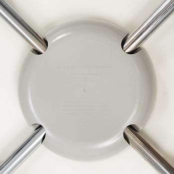 Arne Jacobsen, a set of four 'Ant' chairs, Fritz Hansen, Denmark.