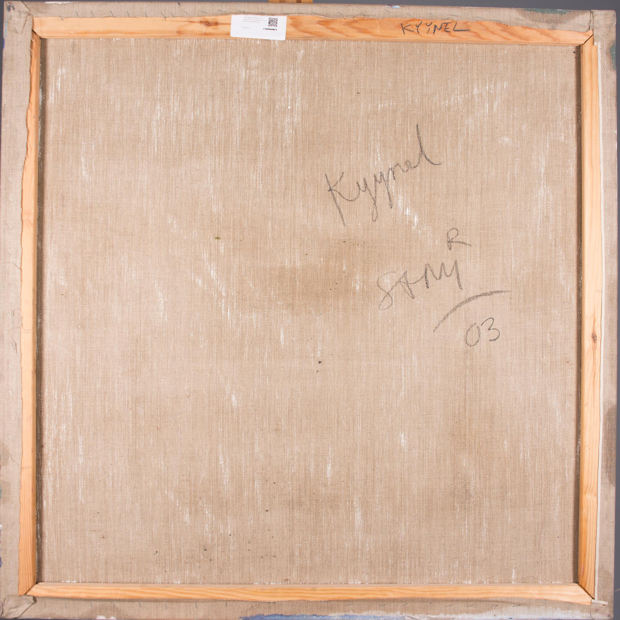 SAMI RINNE, olja på duk, a tergo signerad och daterad 03.